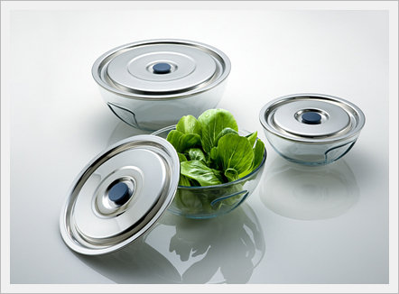 Concave Handle Oven Bowl (Stainless Steel ... Made in Korea